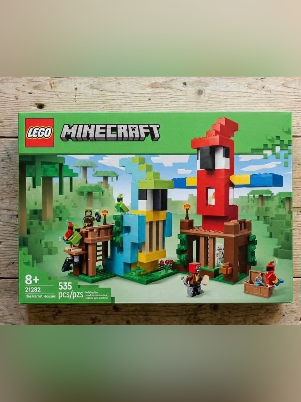 Lego Minecraft The Parrot Houses - 21282 - NEW
